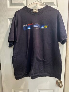 Jimmie Johnson Lowe's 48 Navy Short-Sleeve Graphic Tee